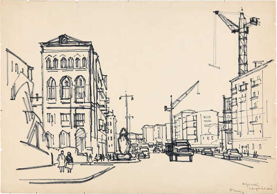 Храпак Георгий Васильевич.  Проспект строителей. Баку